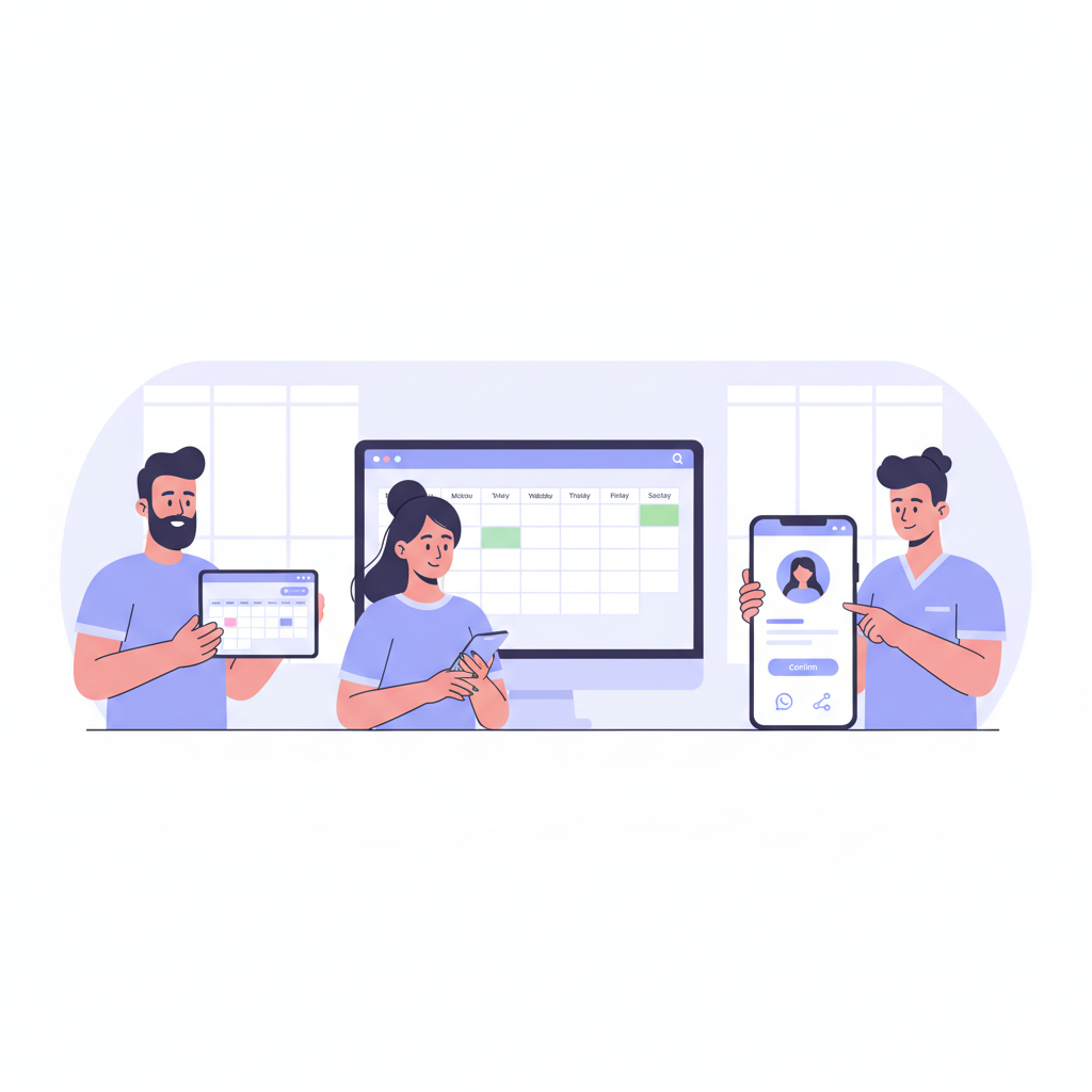 Sistema de Agendamento Online para Barbeiros, Manicure e Salões